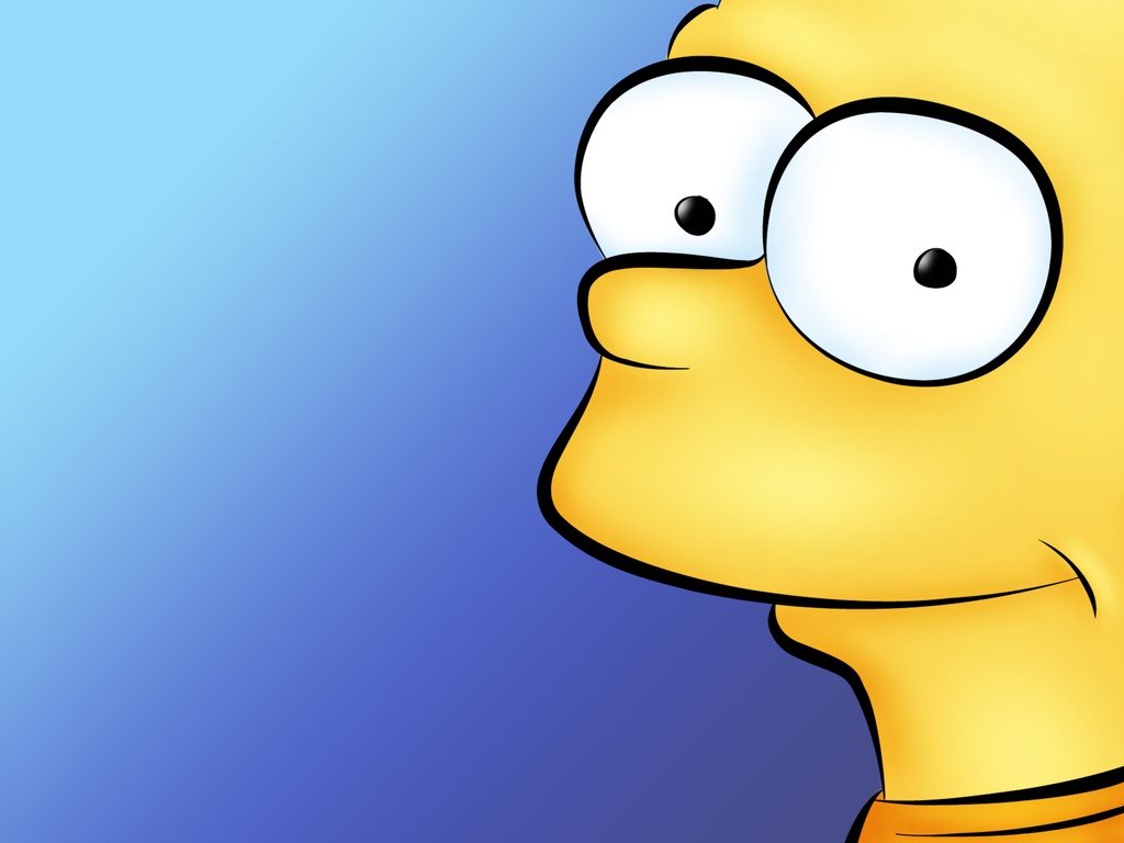 The Simpsons Yellow Cartoon Face Wallpaper - ClipArt Best