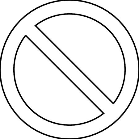 No Symbol Clipart