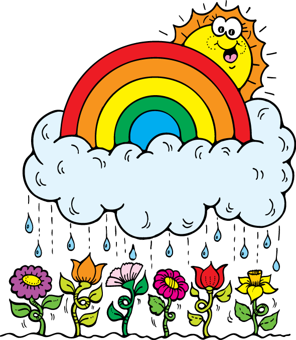 April showers clipart free