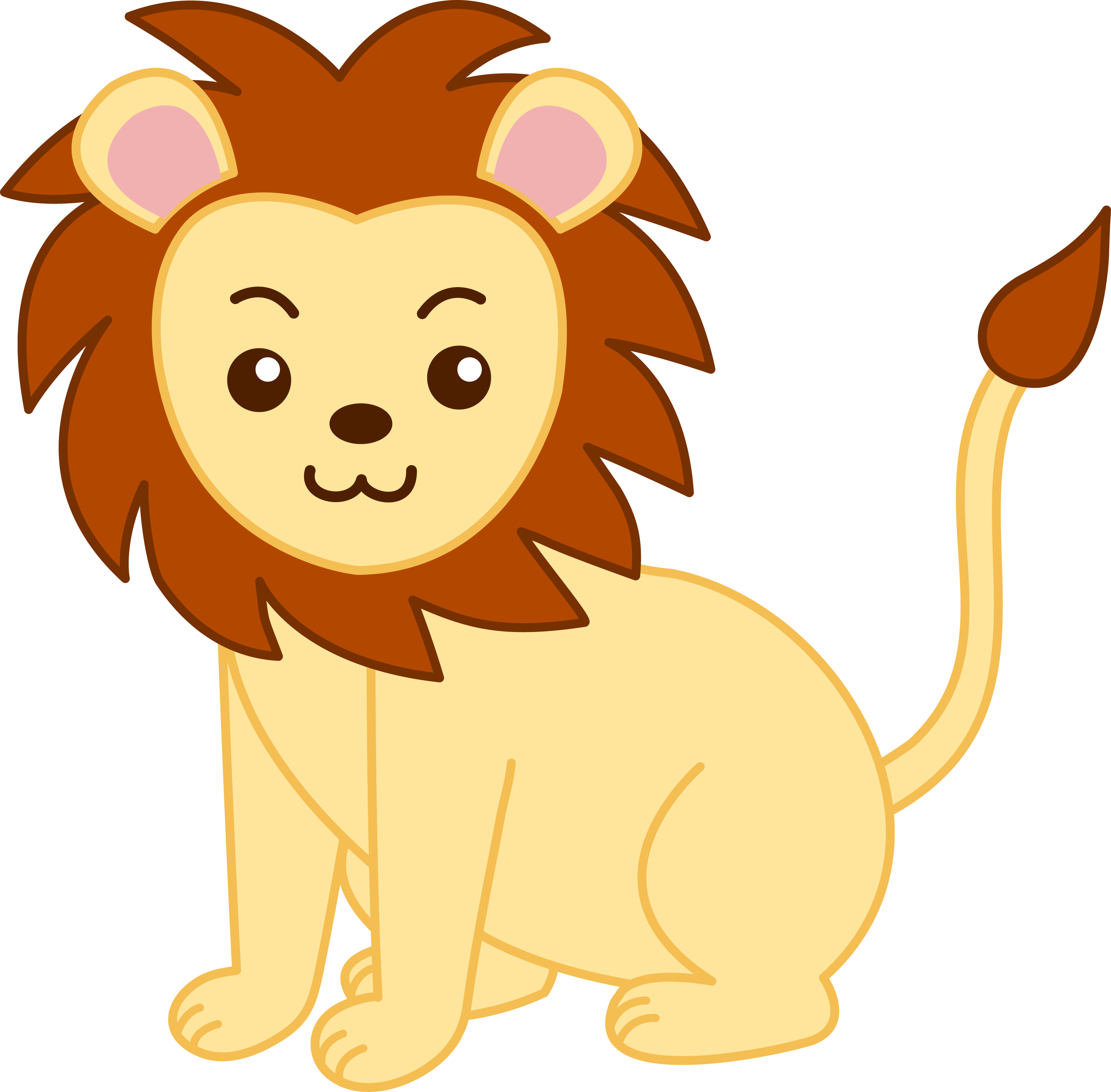 Roaring Lion Cartoon ClipArt Best