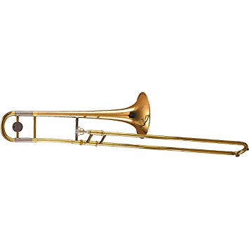 Amazon.com: Yamaha YSL-445G Intermediate Trombone Outfit: Musical ...