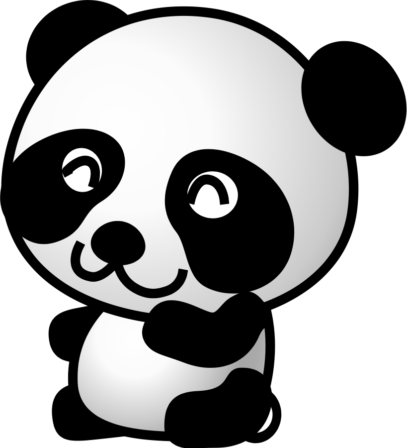 Tennis clipart panda