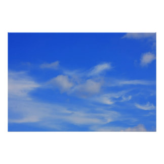 Sky Background Posters | Zazzle