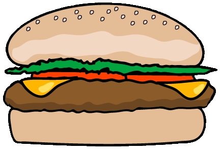 Hamburger clipart