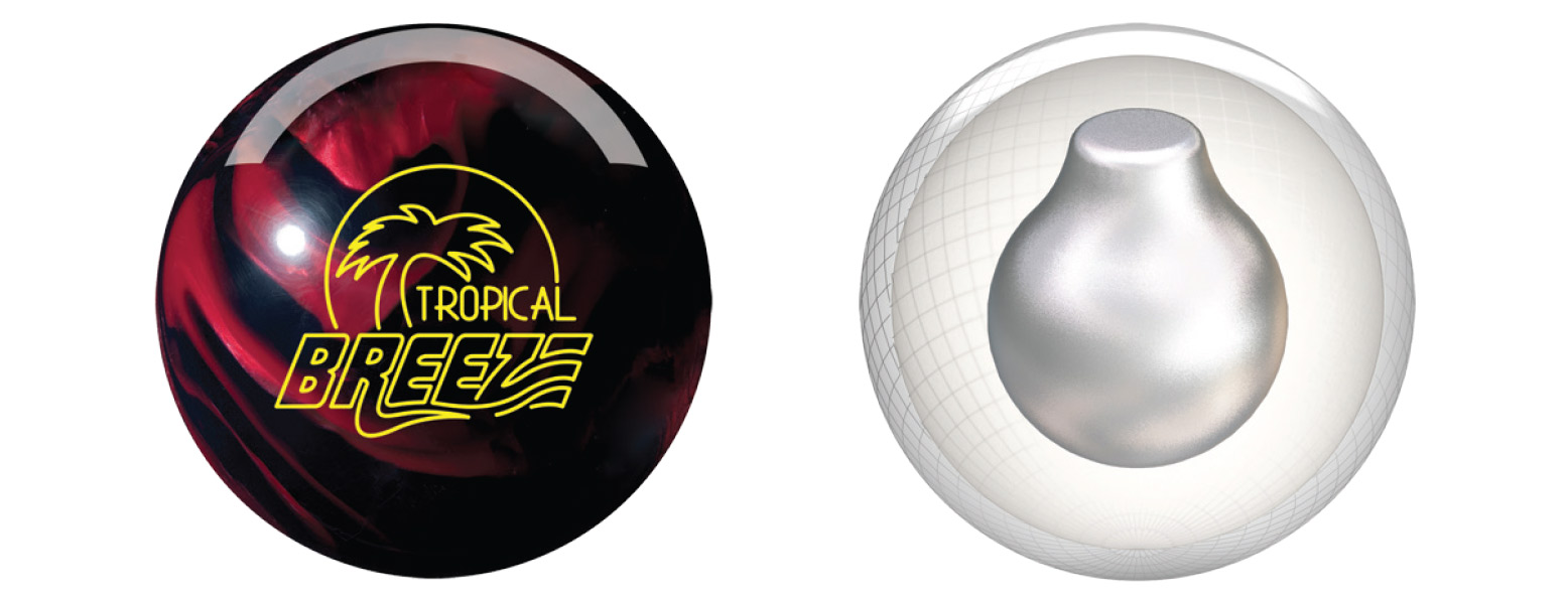 Storm Tropical Breeze Black/Cherry Bowling Ball Review - Bowling ...