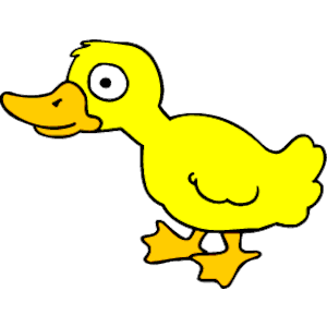 Duckling clipart free