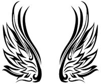 Tribal Wings | Tattoos, Wing ...