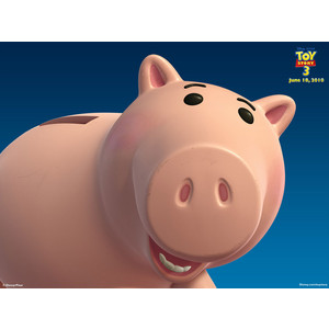 Pink Pig Wallpaper 1600x1200 - Toy Story 3 Wallpaper - Polyvore