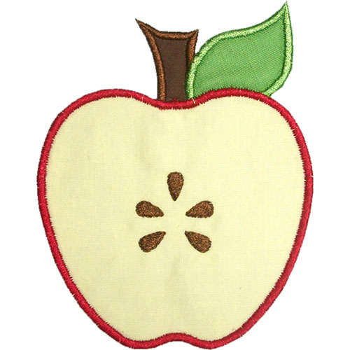 Gallery For > Apple Cut in Half Clipart