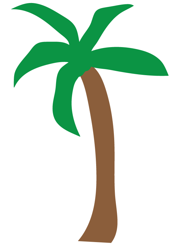Clipart palm tree free - ClipartFox