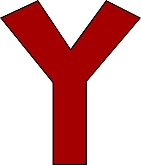 Free letter y clipart