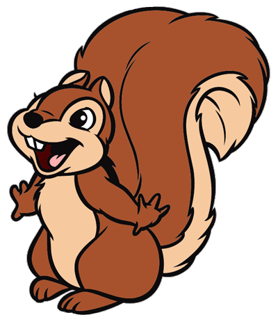 Squirrel animal clipart