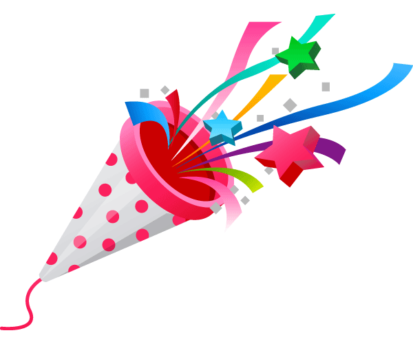 Clipart confetti - ClipartFox