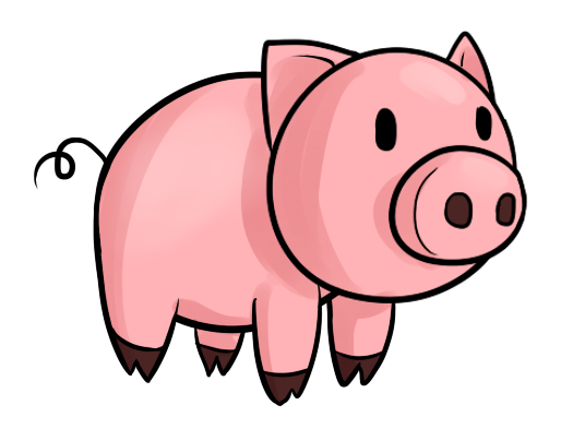 Pigs Clip Art - Vergilis Clipart