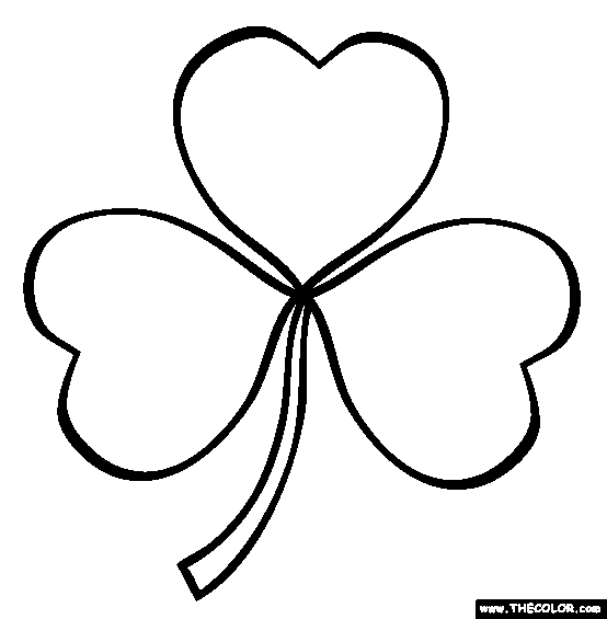 Free Printable Shamrock - ClipArt Best