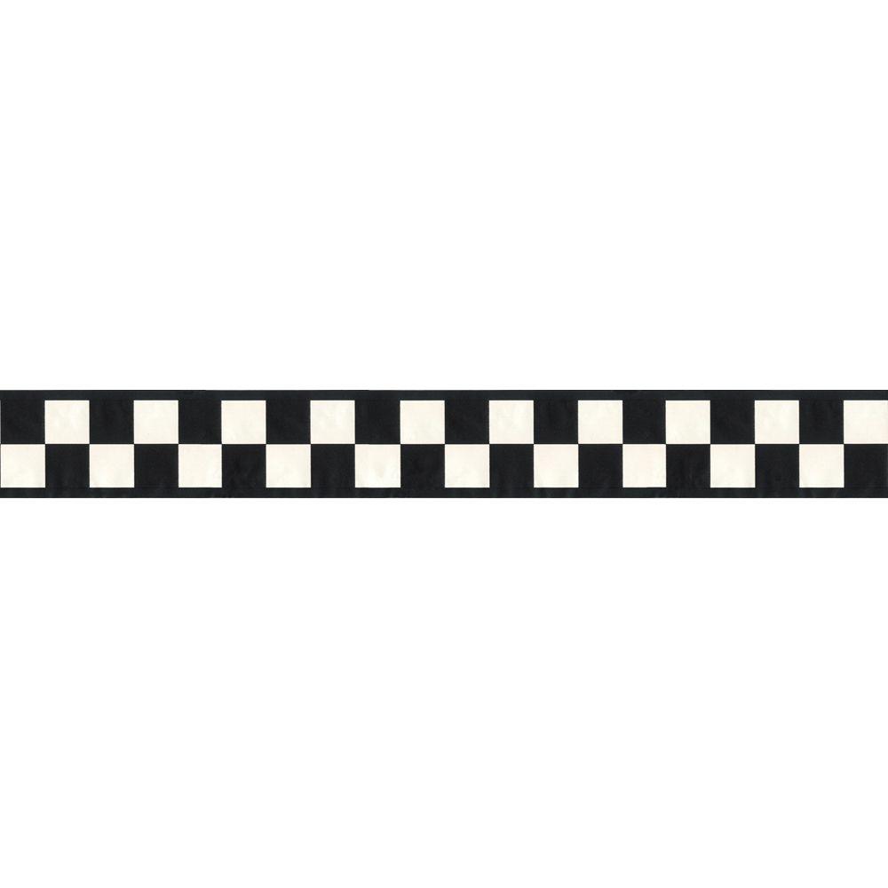 Checkered flag border clip art