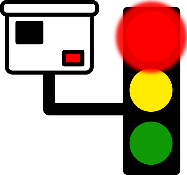 Red Light Camera Clip Art - vector clip art online ...