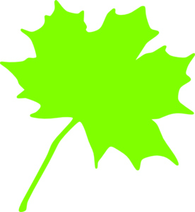 Green Leaf clip art - vector clip art online, royalty free ...