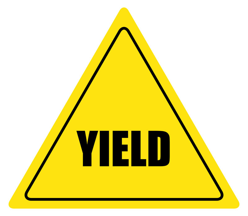 Yield Sign : Make a Custom Industrial Floor Sign at No Extra Charge
