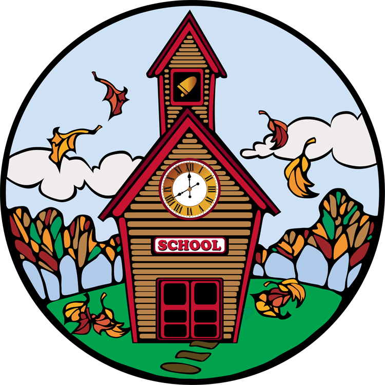 Country School Clipart - Cliparts and Others Art Inspiration