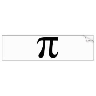 Pi Stickers | Zazzle