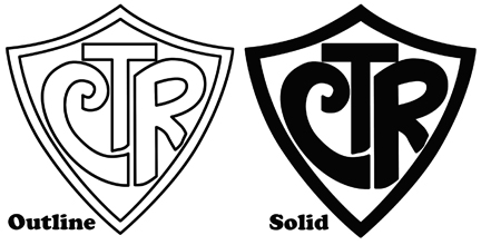 Ctr Shield Coloring Page Jpg