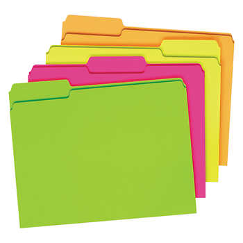 End & Top Tab Folders