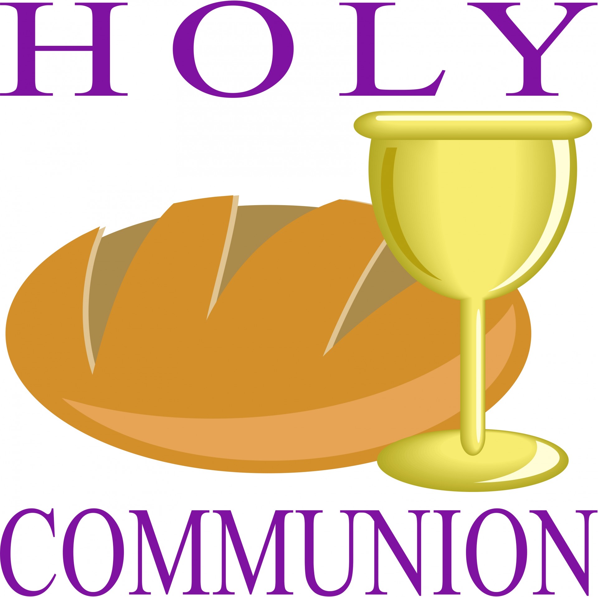 Free christian clipart holy communion