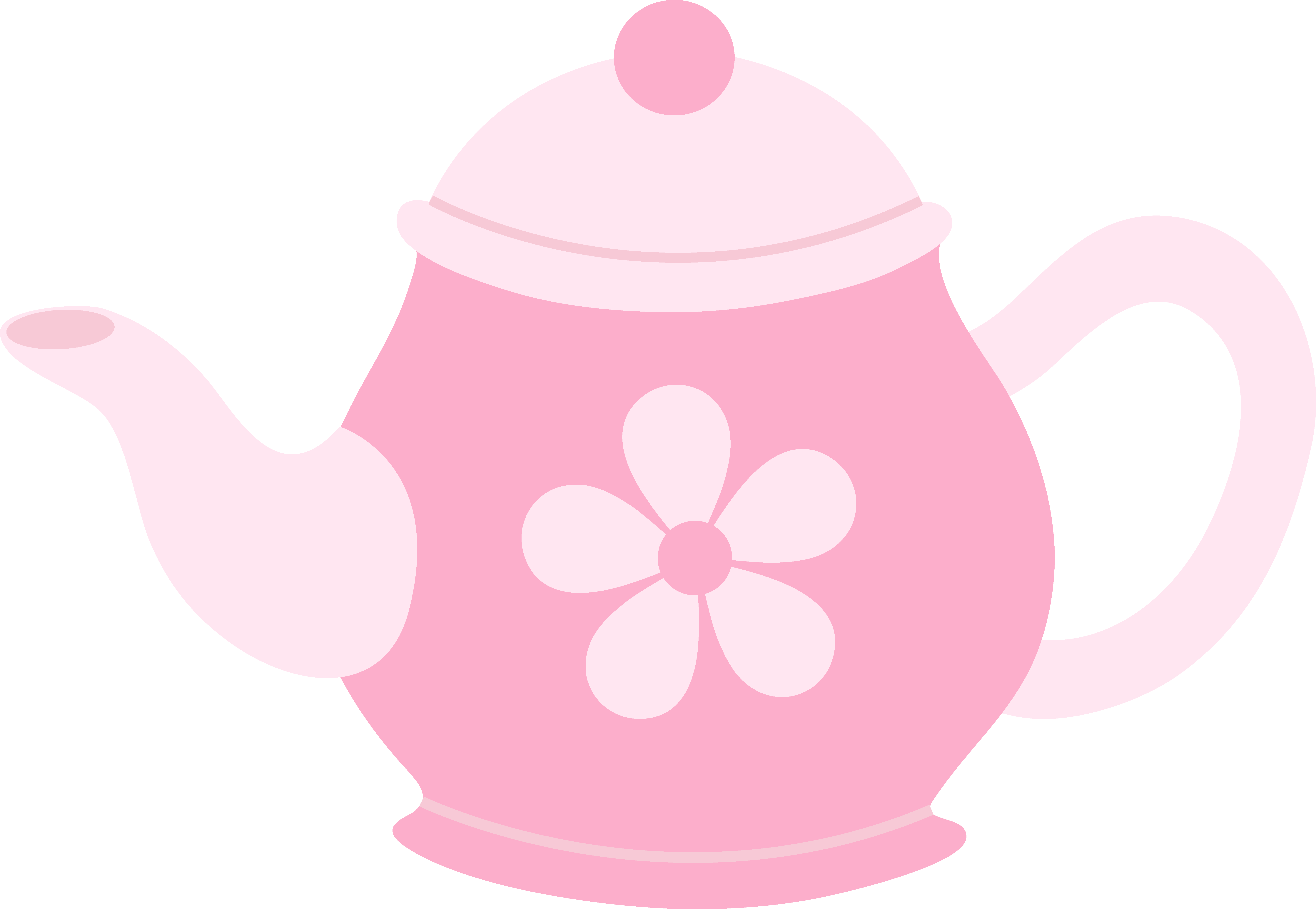 Pink teapot clipart - ClipartFox