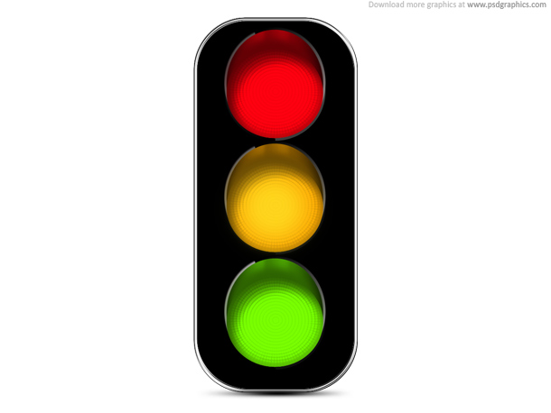 Traffic light no background clipart