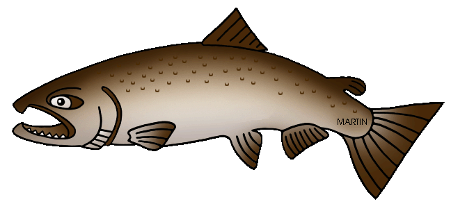 Salmon Fish Clip Art - Free Clipart Images