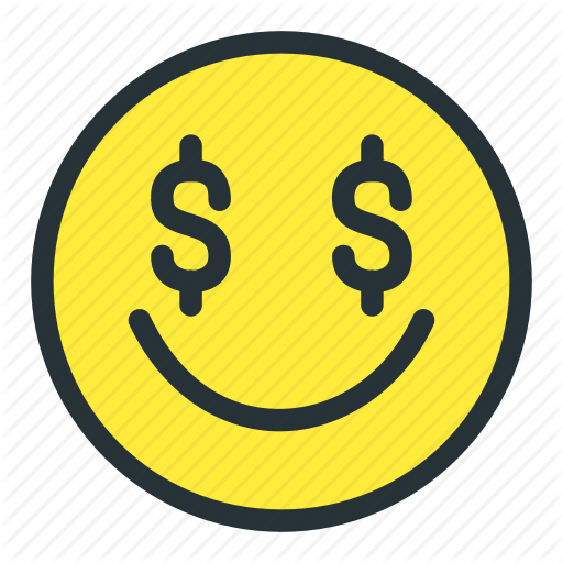 Dollar, emoji, emoticons, face, money, smiley icon | Icon search ...