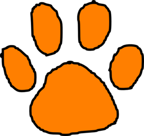 Tiger Paw Clipart Black And White - Free Clipart ...