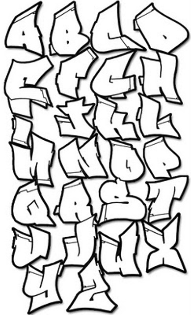 Graffiti Soul: GRAFFITI GRAPHIC DESIGN Letters A-Z with MindGem ...