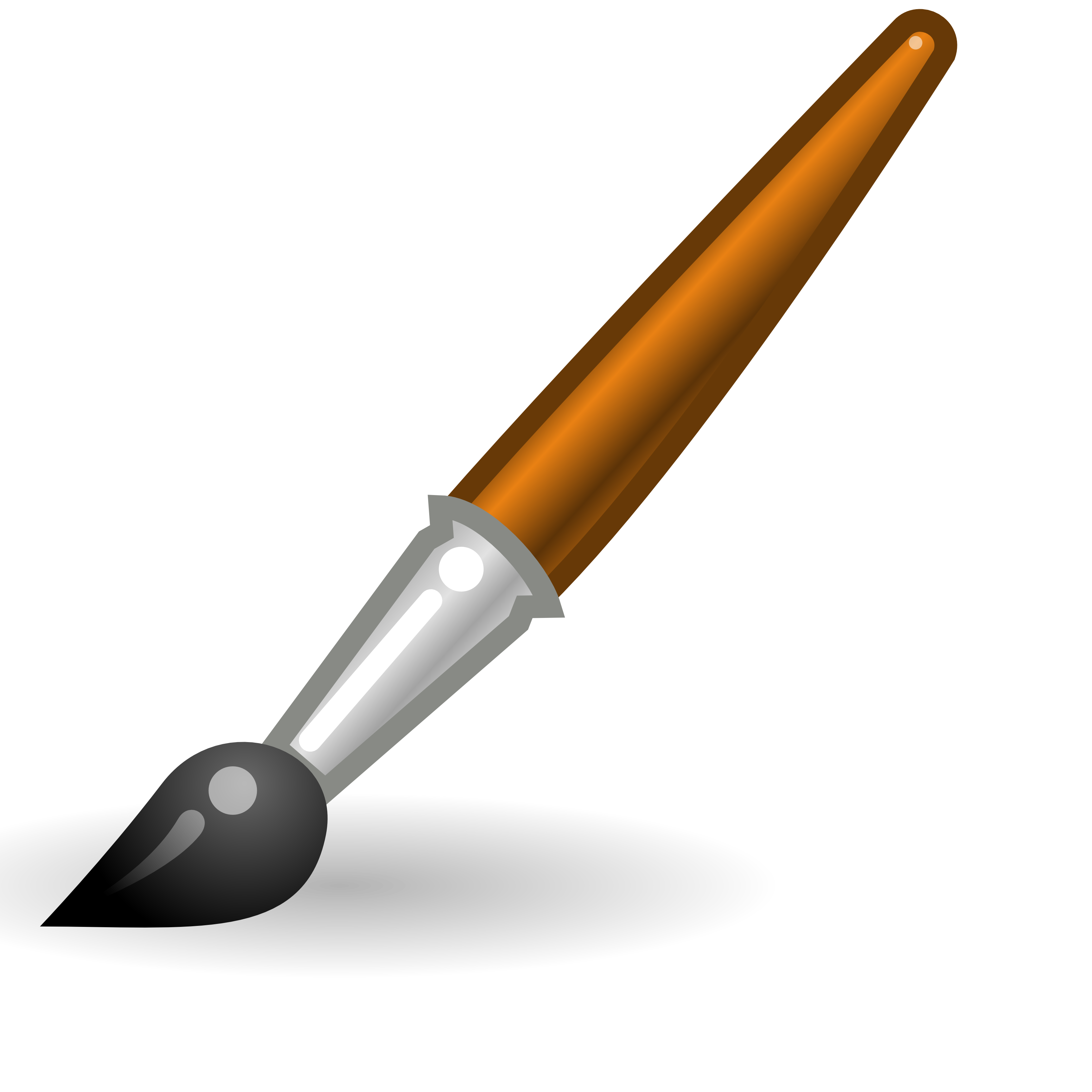 Clipart artist brush