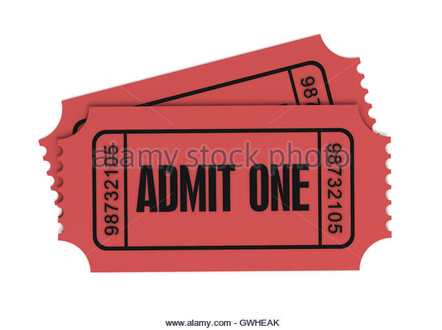 Admit One Ticket Stock Photos & Admit One Ticket Stock Images - Alamy