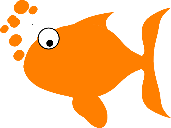 Colour fish clipart without background
