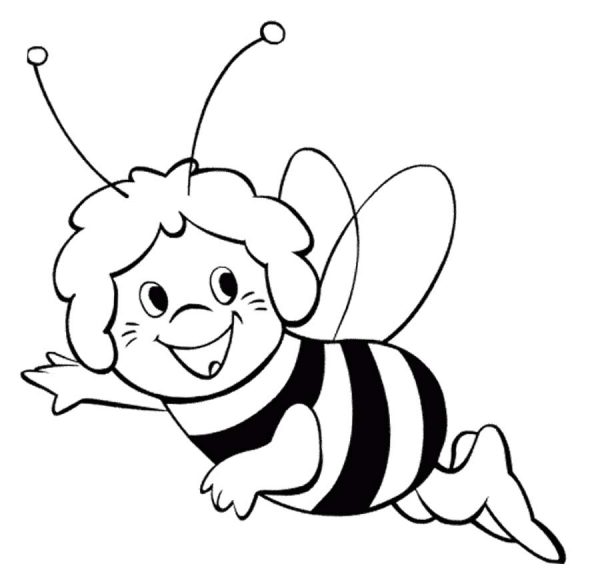 Busy Bee Coloring Pages Don T Forget To Link To Beehive Coloring ...