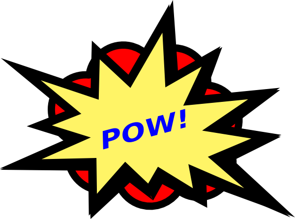 Pow clipart