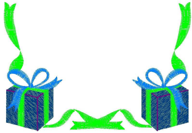 Embellishments(Embroidery Patterns) Embroidery Design: Gift Box ...