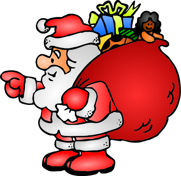 Santa Clip Art Free Printable - Free Clipart Images