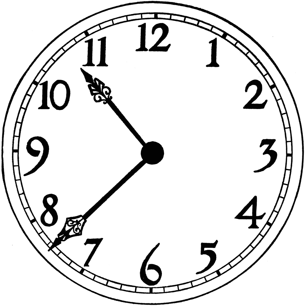 Clipart Clock Cute Images Black And White ClipArt Best ClipArt Best