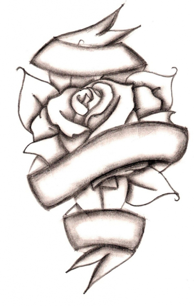 Roses Pictures Drawings - Drawing Art Collection
