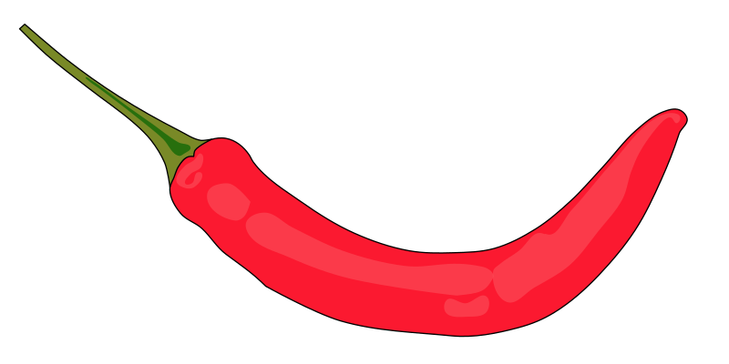 Chili pepper cartoon clipart - Clipartix