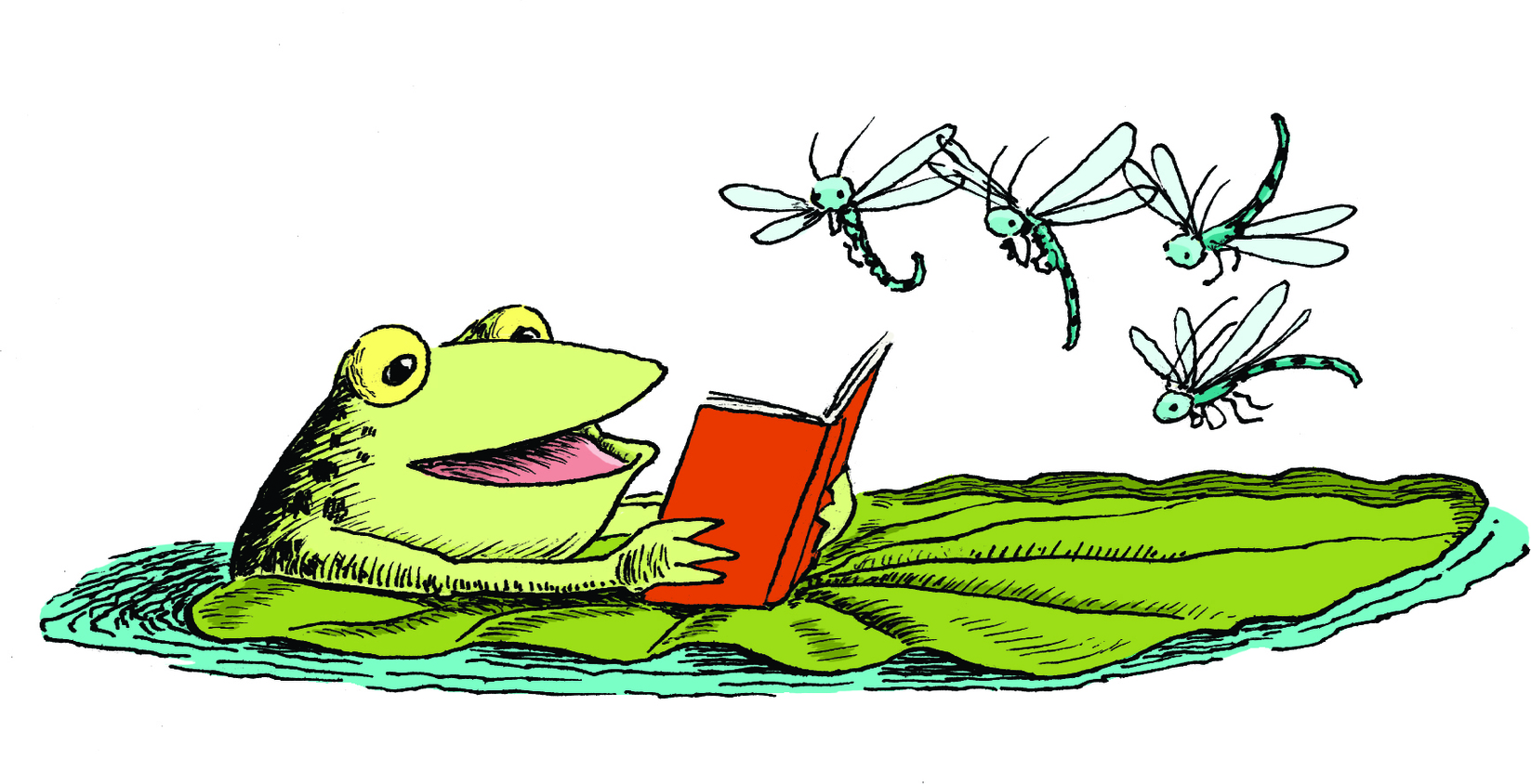 Picture Of Frog On Lily Pad Clipart - Free to use Clip Art Resource