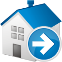 Home Next Icon from the Blue Extended Set - DryIcons