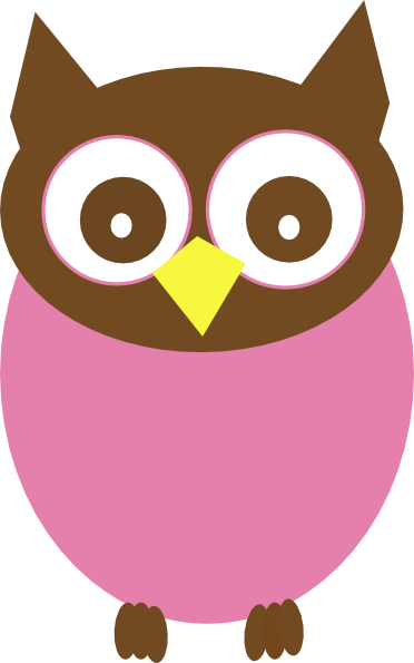 pink owl clip art | Hostted