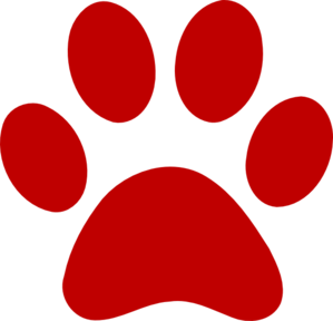 Paw Print Clip Art Border - ClipArt Best