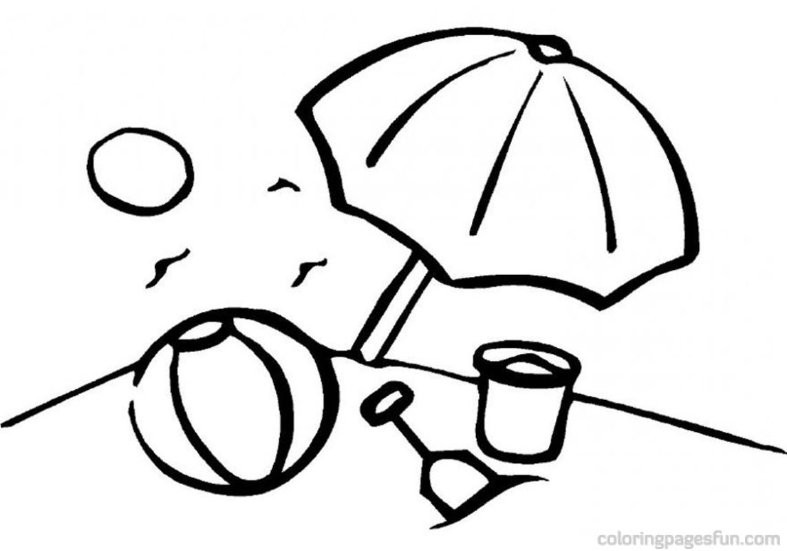 Coloring Pages Beach ClipArt Best