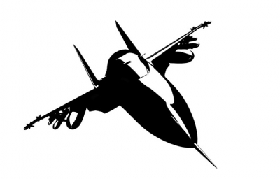 Free Silhouette Jet Fighter - Transportation Vectors - Free ...